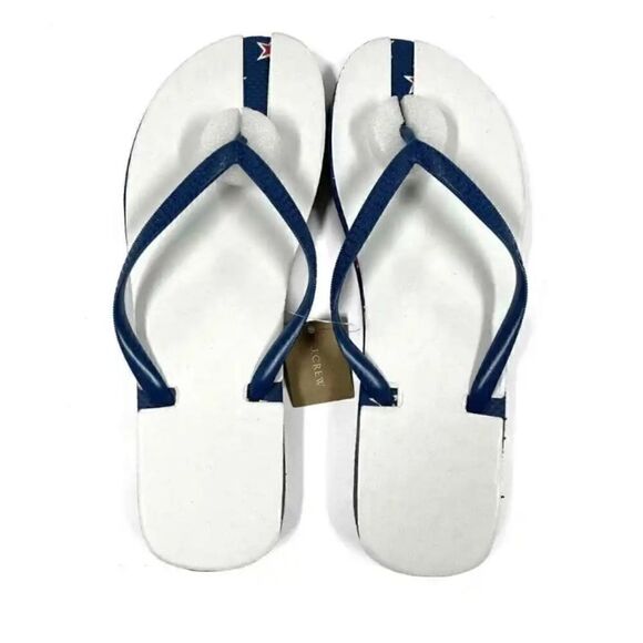 J CREW Star Print Flip Flops Sz 8 NWT - Picture 6 of 7